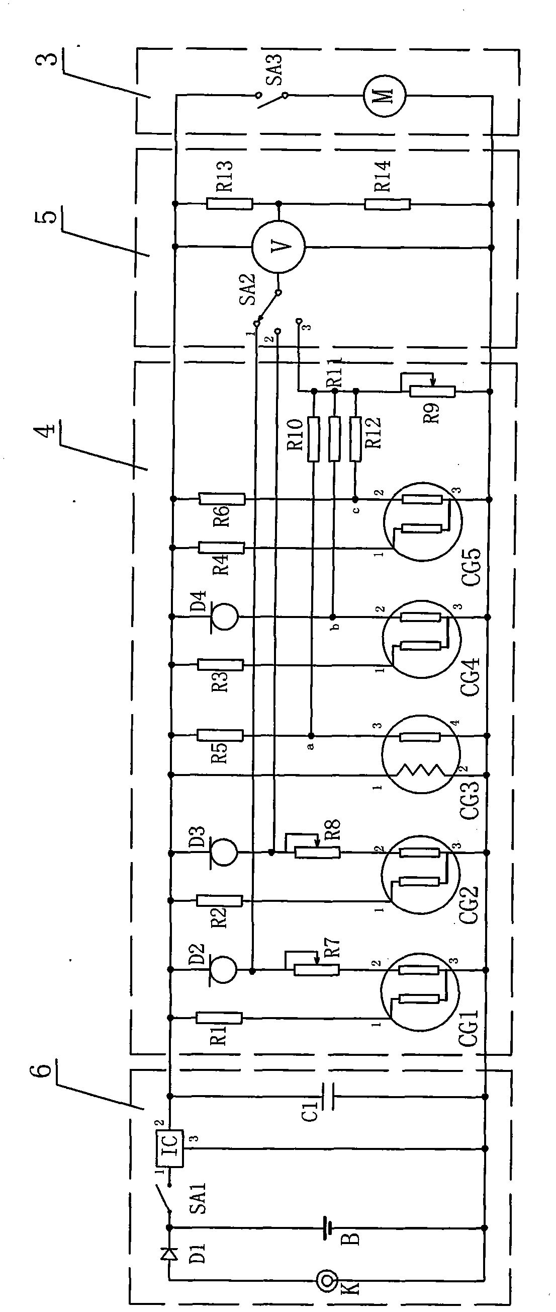 Detection method of internal faults of switch cabinet