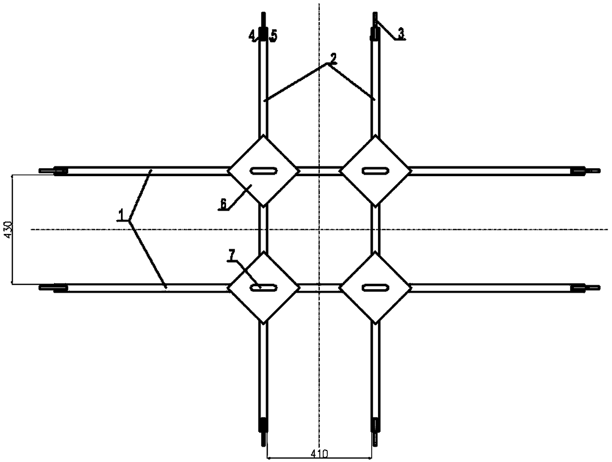 Hoisting device for D-series high-speed train high-voltage electrical box welding and manufacturing