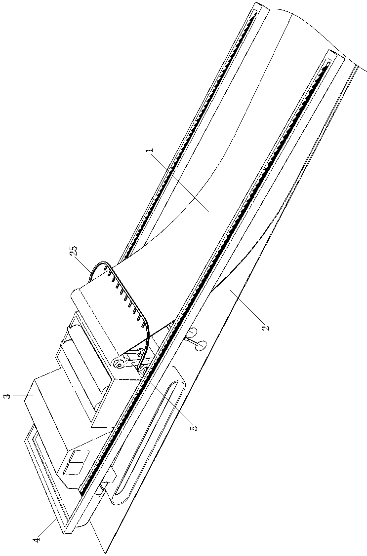 A shellfish farming and harvesting device based on a pre-buried harvesting net