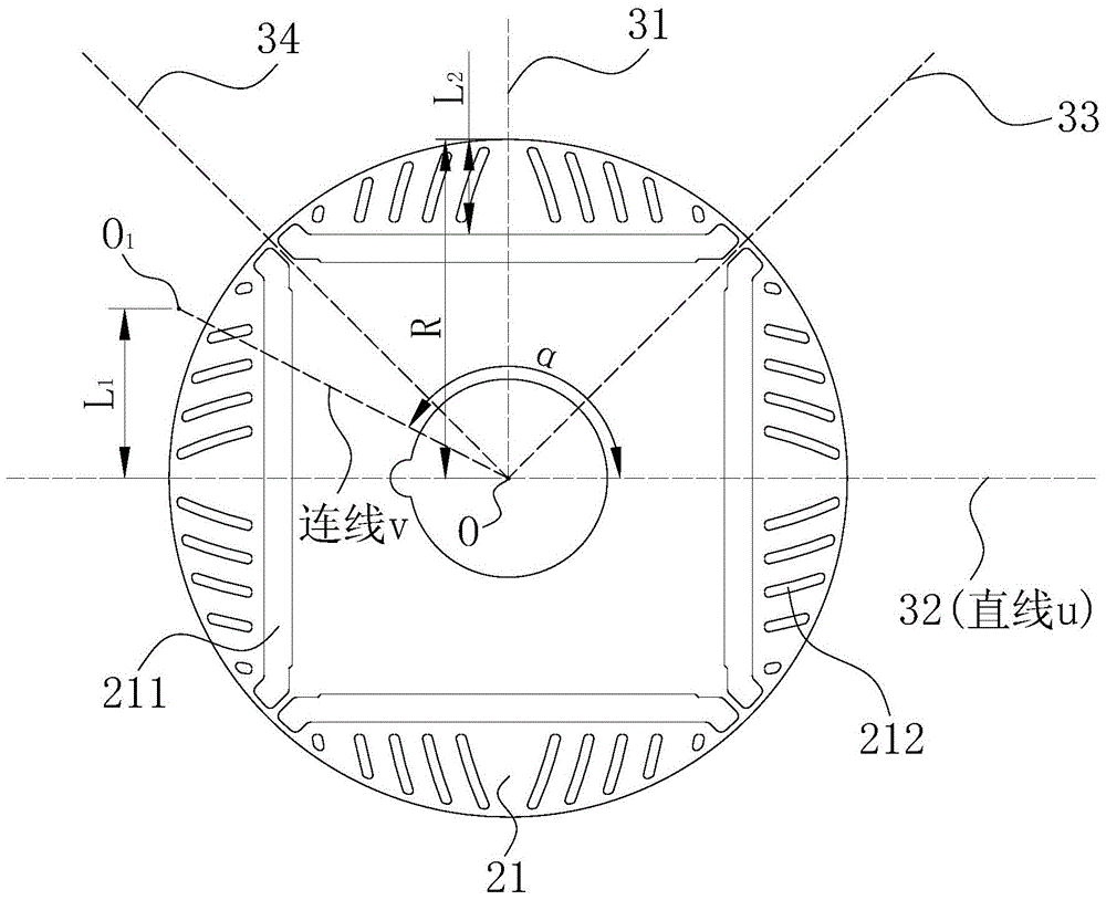 Permanent magnet synchronous motor and compressor having same