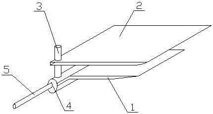 A device for freeing breast flap