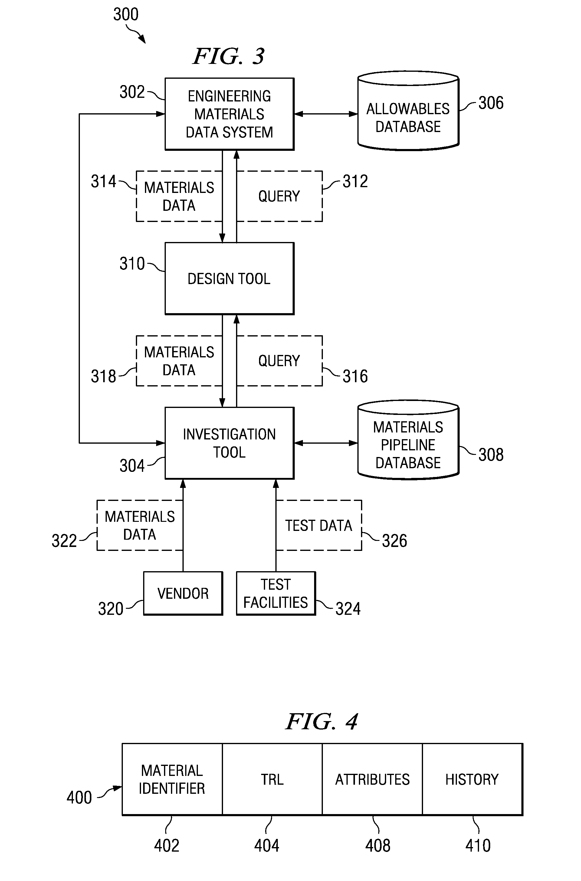 Method and apparatus for designing parts using a materials pipeline