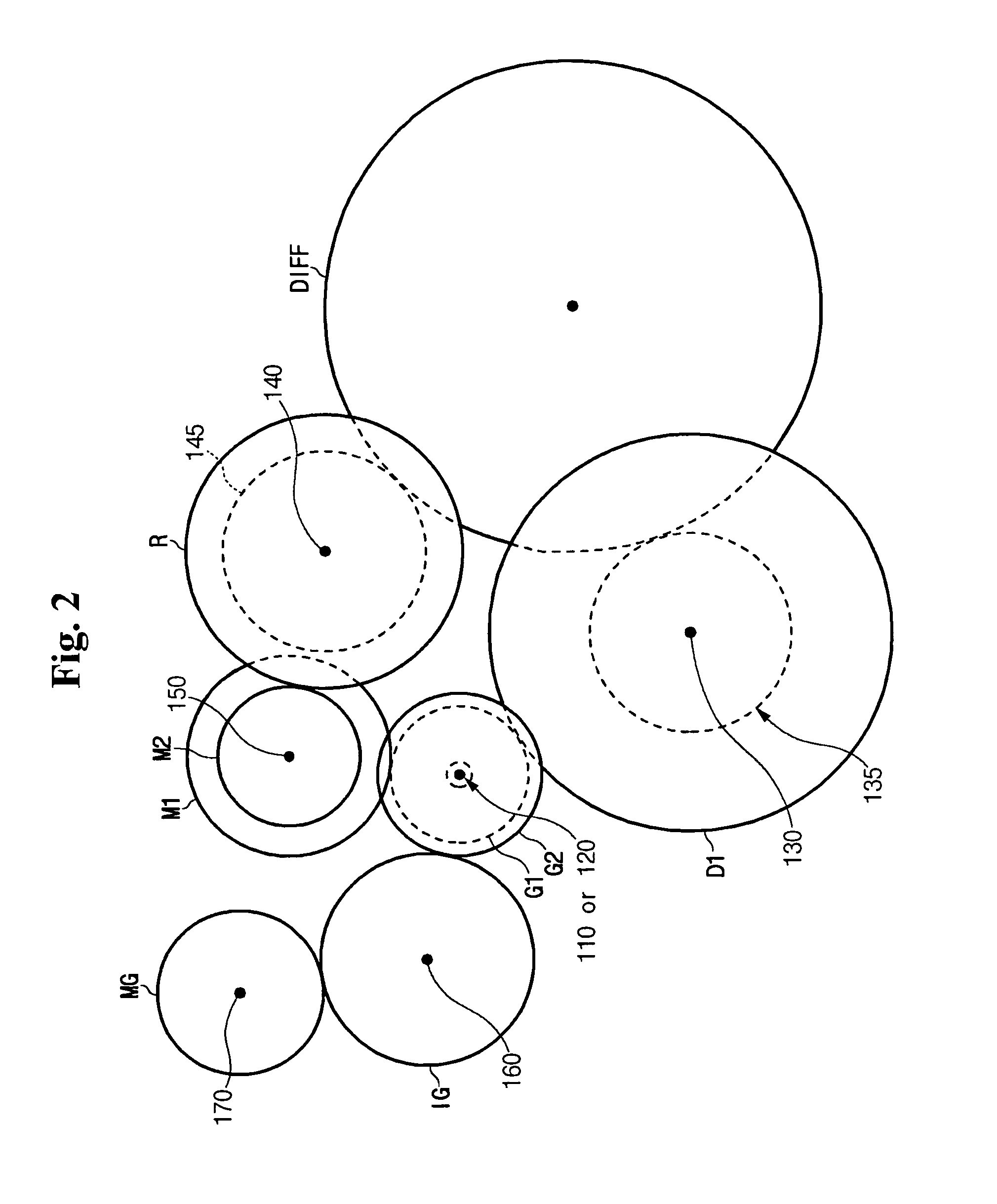 Double clutch transmission for a hybrid electric vehicle and method for operating the same