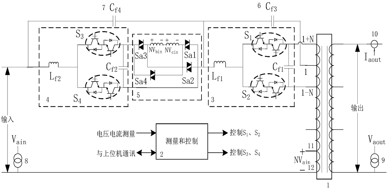 Dynamic power flow control device for wide range controllable transformer with triac