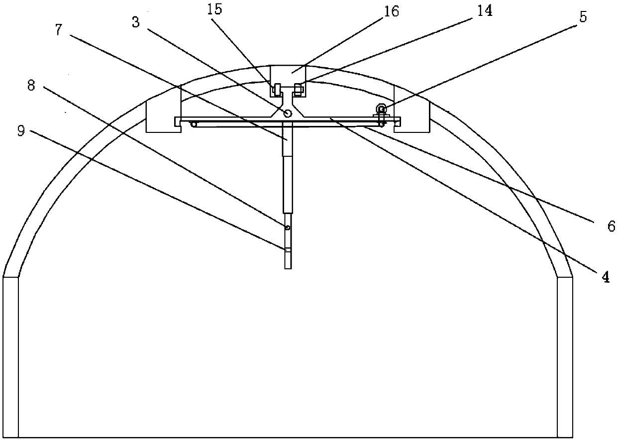 Fruit tree branch automatic trimming system and trimming method for agricultural greenhouse