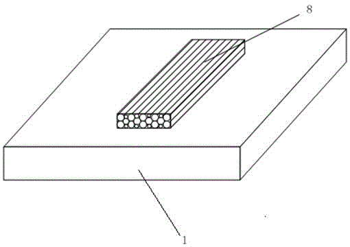 Method for controlling growth of carbon nanotube bundle in horizontal direction of substrate