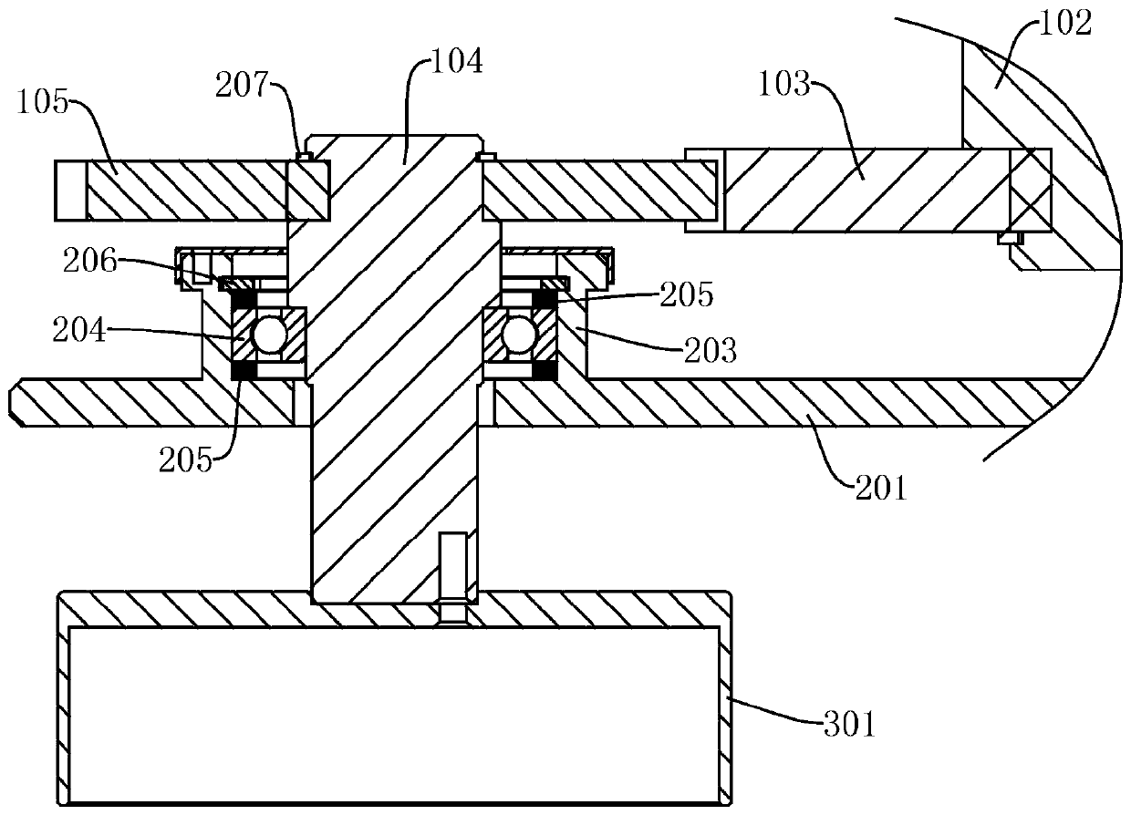 Planet rotating device and coating equipment capable of achieving large-batch production