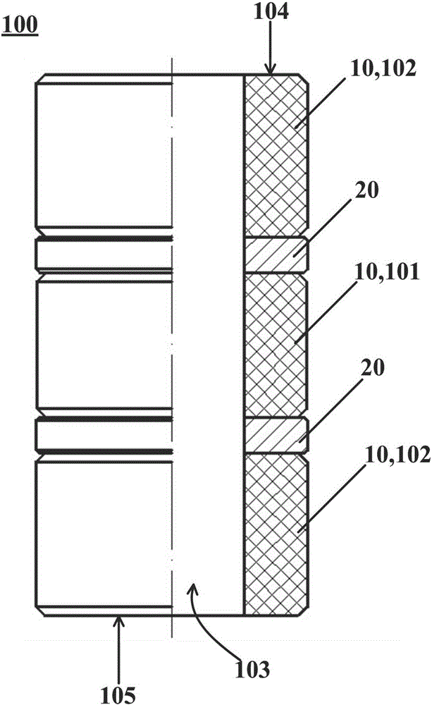 Rubber barrel capable of resisting high-temperature steam, compressed type packer and sealing method