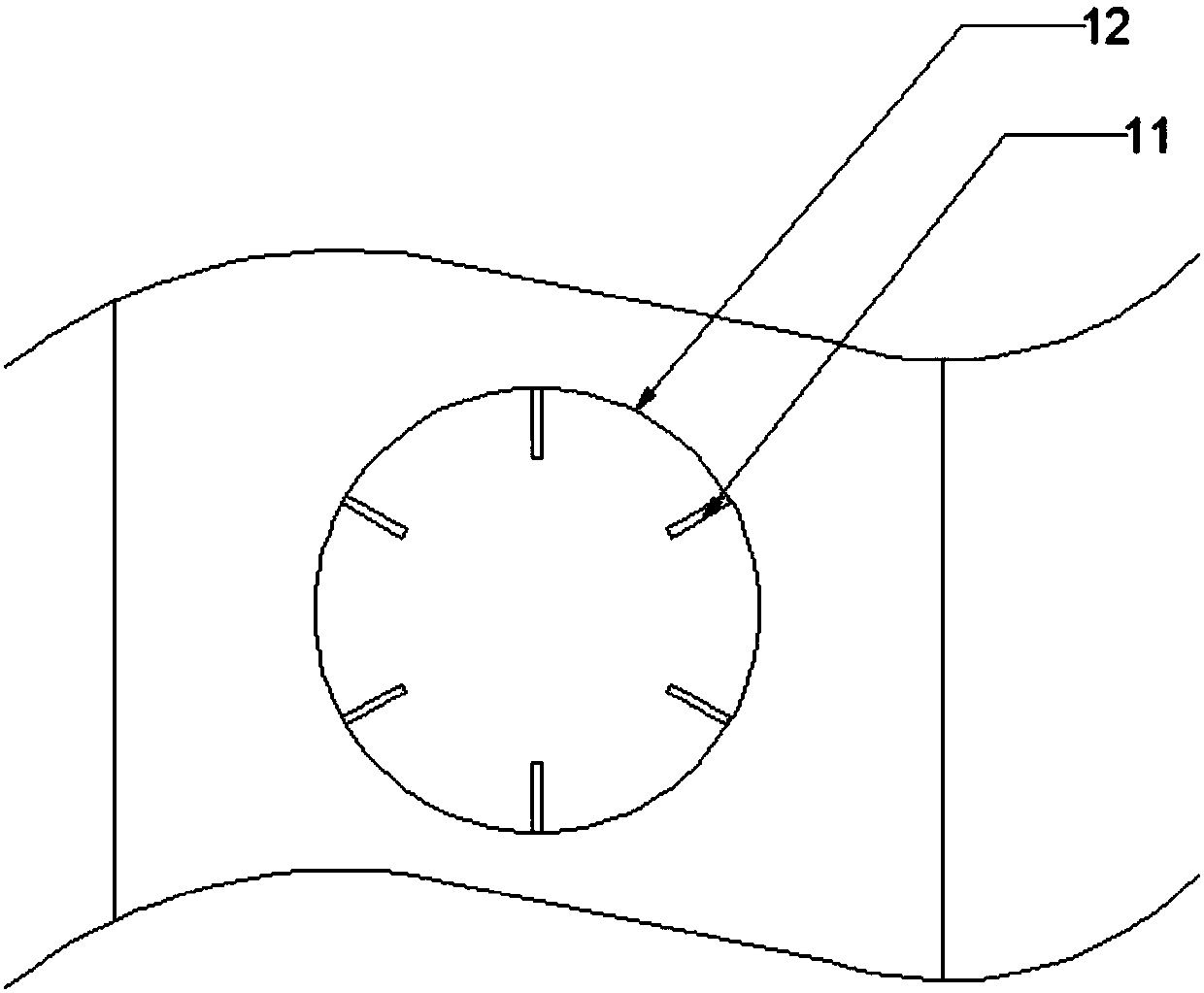 Medical facility cleaning and disinfection device and disinfection method