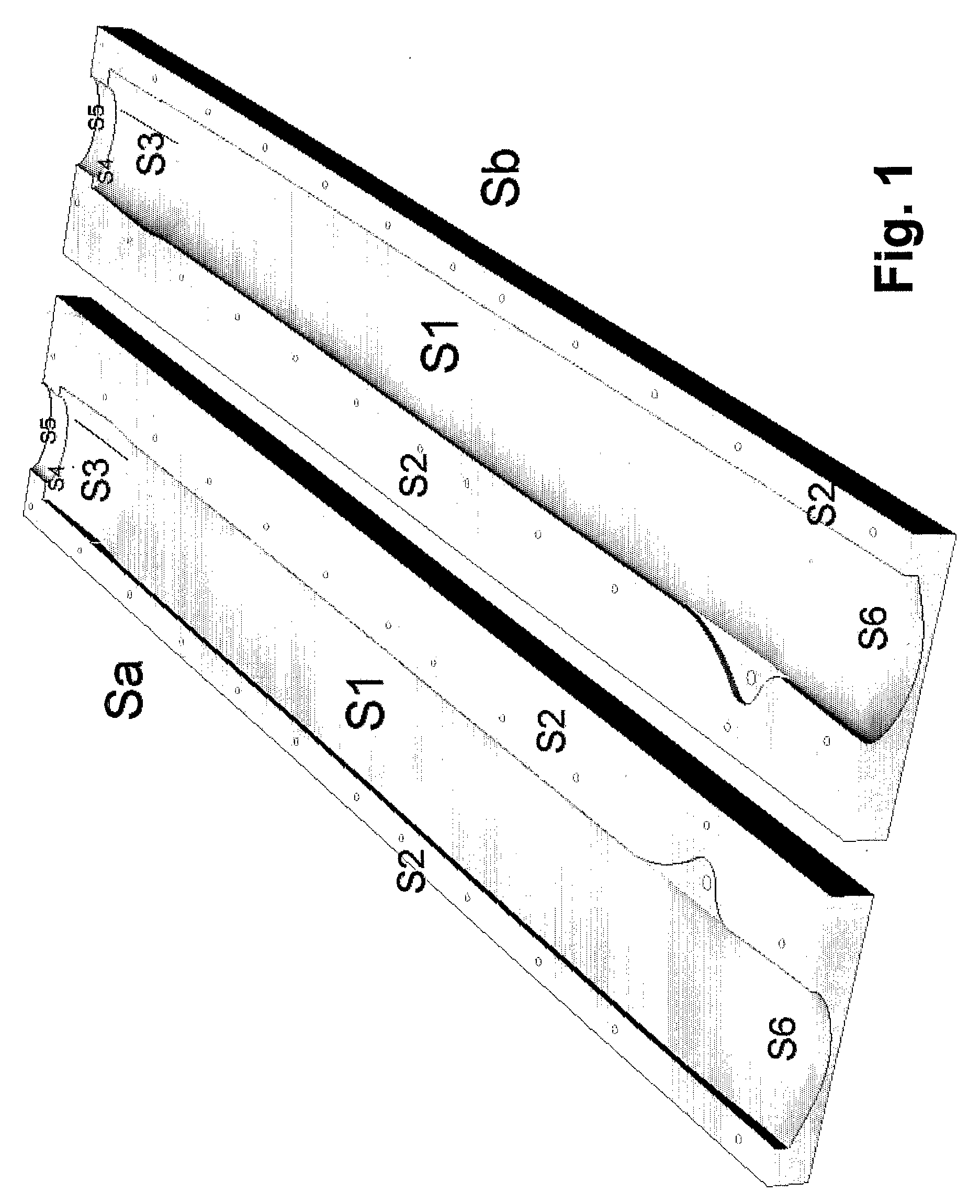 Process for Structurally Joining Modular Hollow Columns or Rods Generically Elongated in Shape and the Product Obtained