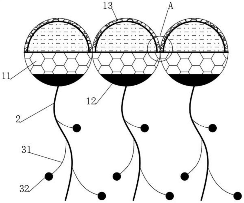 A kind of impermeability repair method of partially damaged asphalt pavement