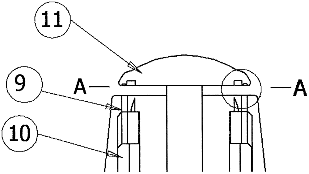 An anorectal stapler for pad ring suture