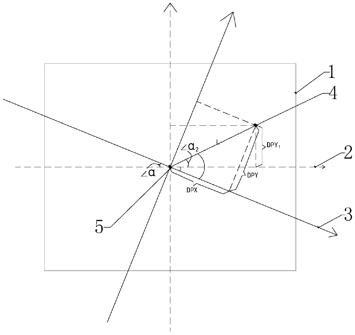 Calibration method for machine vision and positioning and grabbing method for mechanical arm