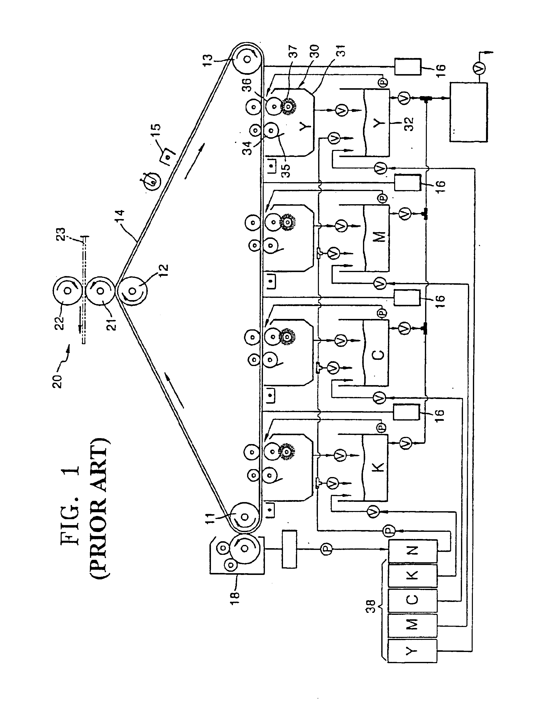 Method of determining time to replace developing solution of printer