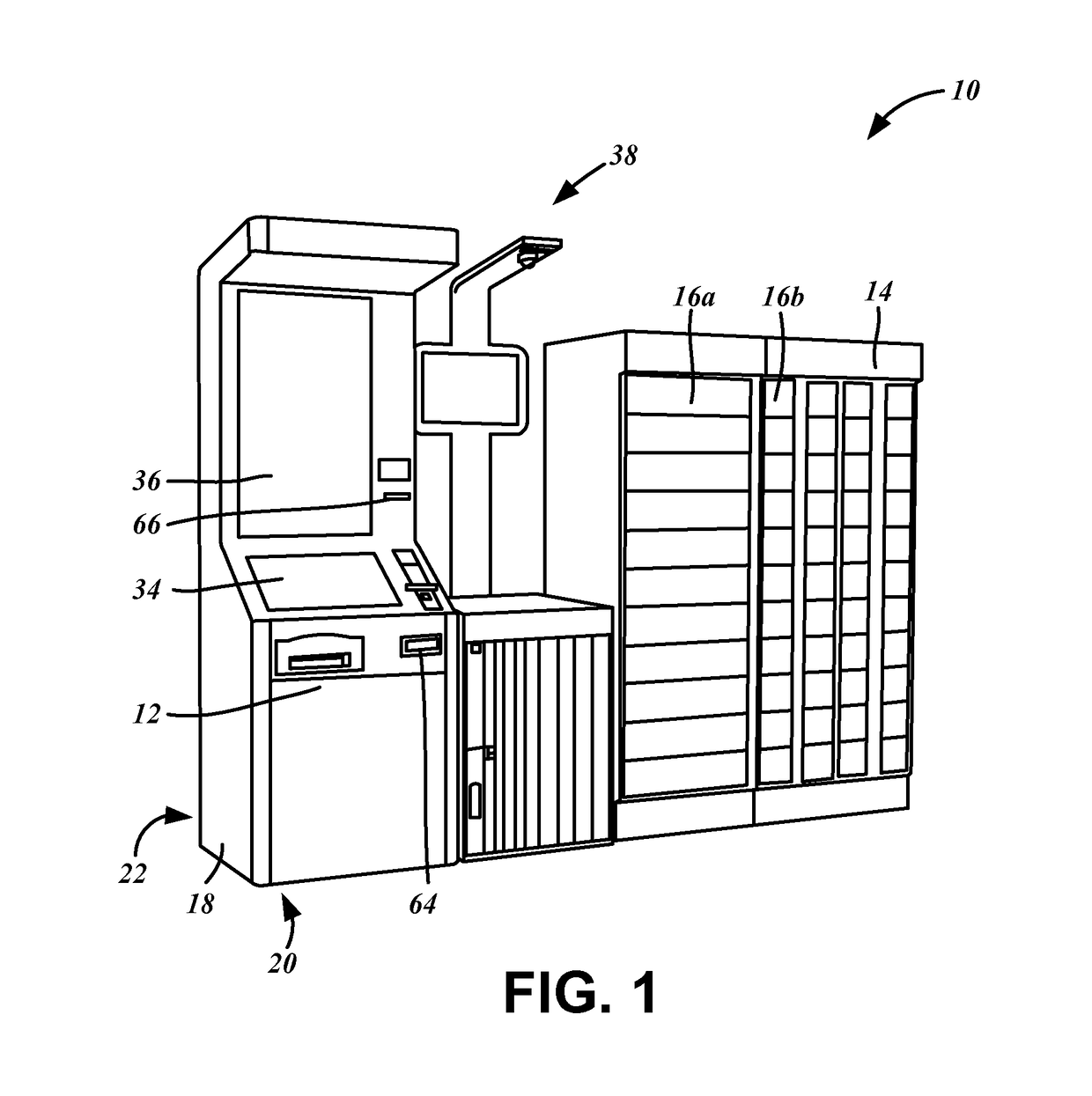 Multifunctional self-service shipping and mail processing system