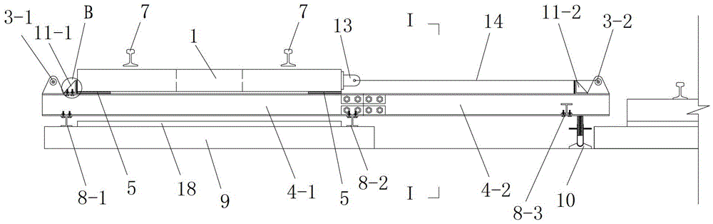 Device and method for replacing track slab of slab ballastless track