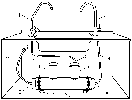 Healthy energy-saving instant drinking machine