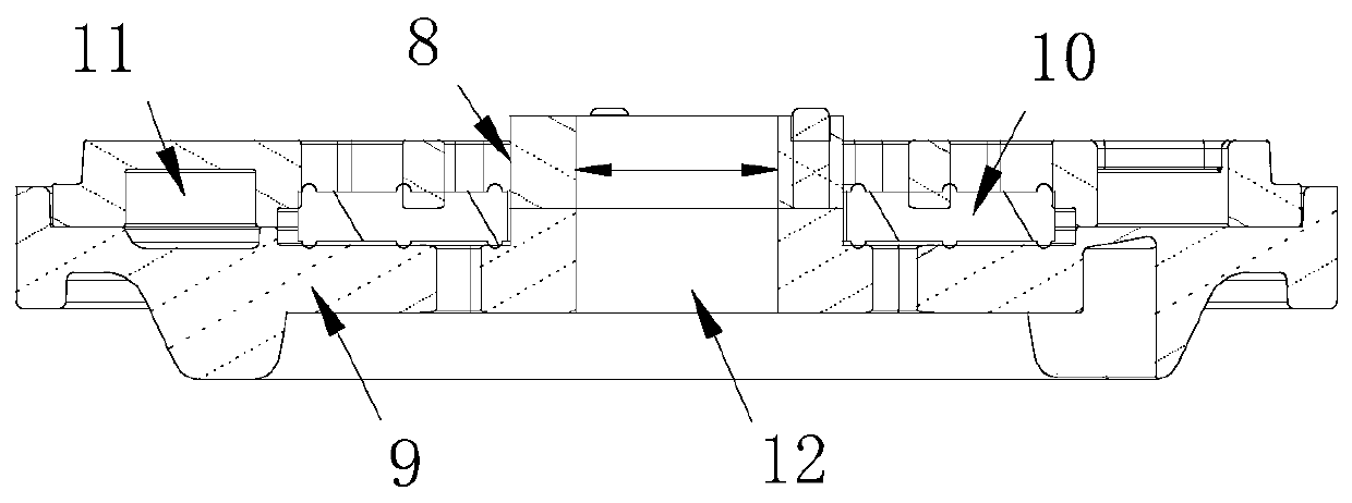 Hydraulic suspension, vehicle hydraulic suspension system and control method thereof