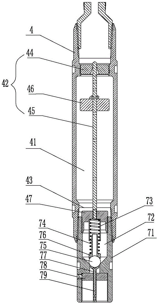 An experimental device for measuring the temperature and pressure of multi-cavity liquid