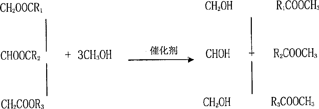 Method for preparing biologic diesel oil from seeds of Mono Maple