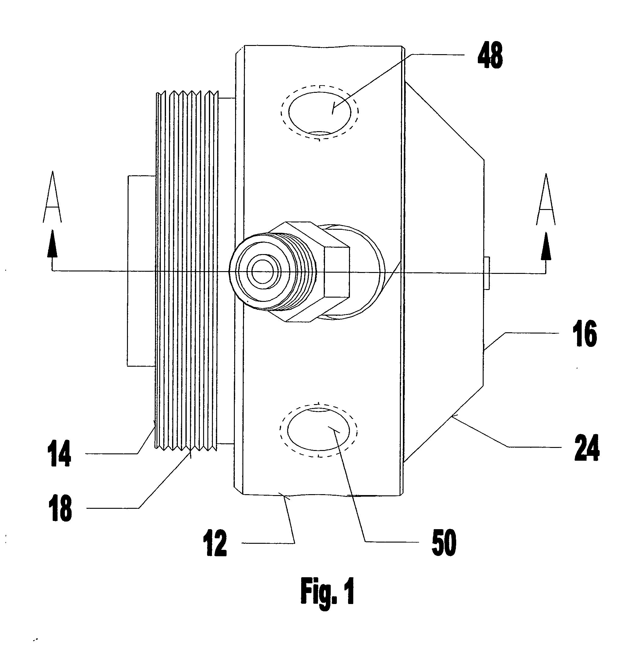 Nozzle for use with thermal spray apparatus