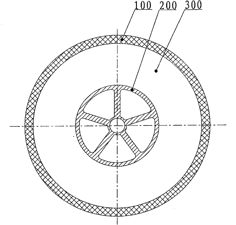 Anti-explosion wheel and vehicle provided with same