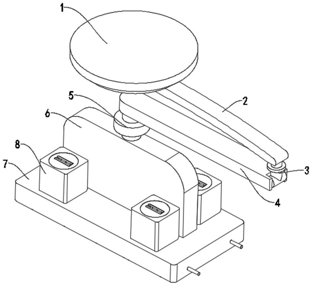 Hanging bracket type operation auxiliary device for thoracic surgery department