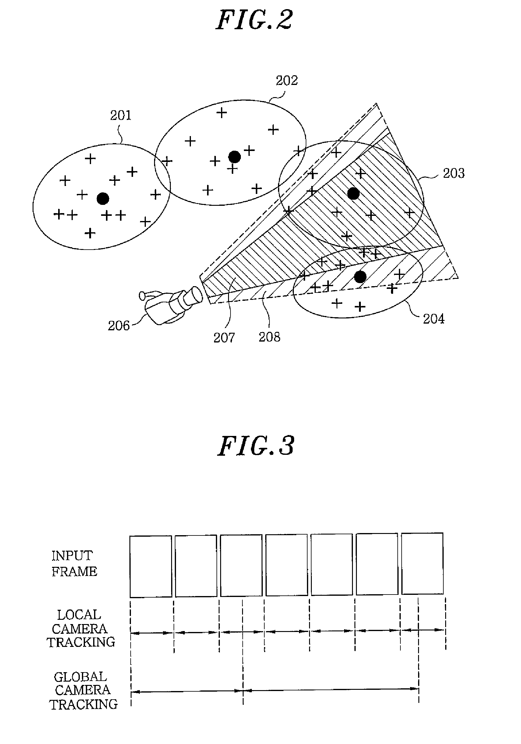 Apparatus and method for real-time camera tracking