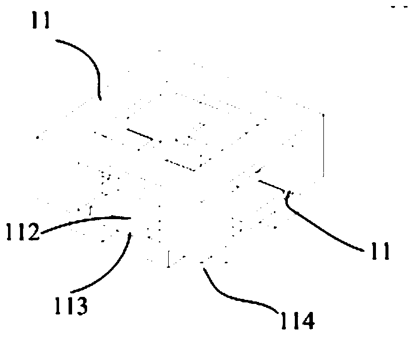 Ring beam module, ring beam, building mass and construction method