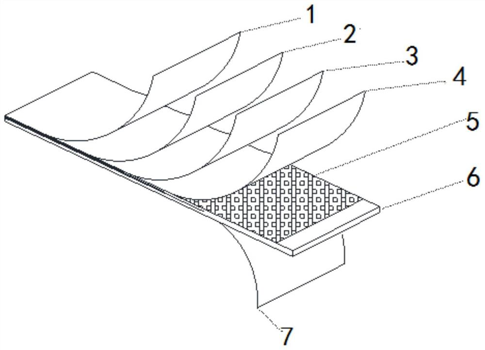 Novel environment-friendly touch decorative plate and manufacturing method thereof