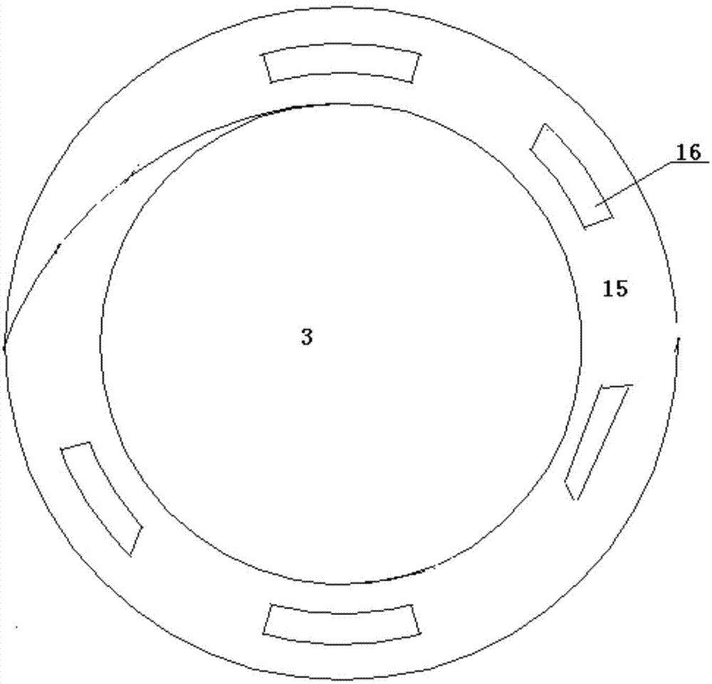 Oil-sludge-sand three-phase separation treatment system and application thereof