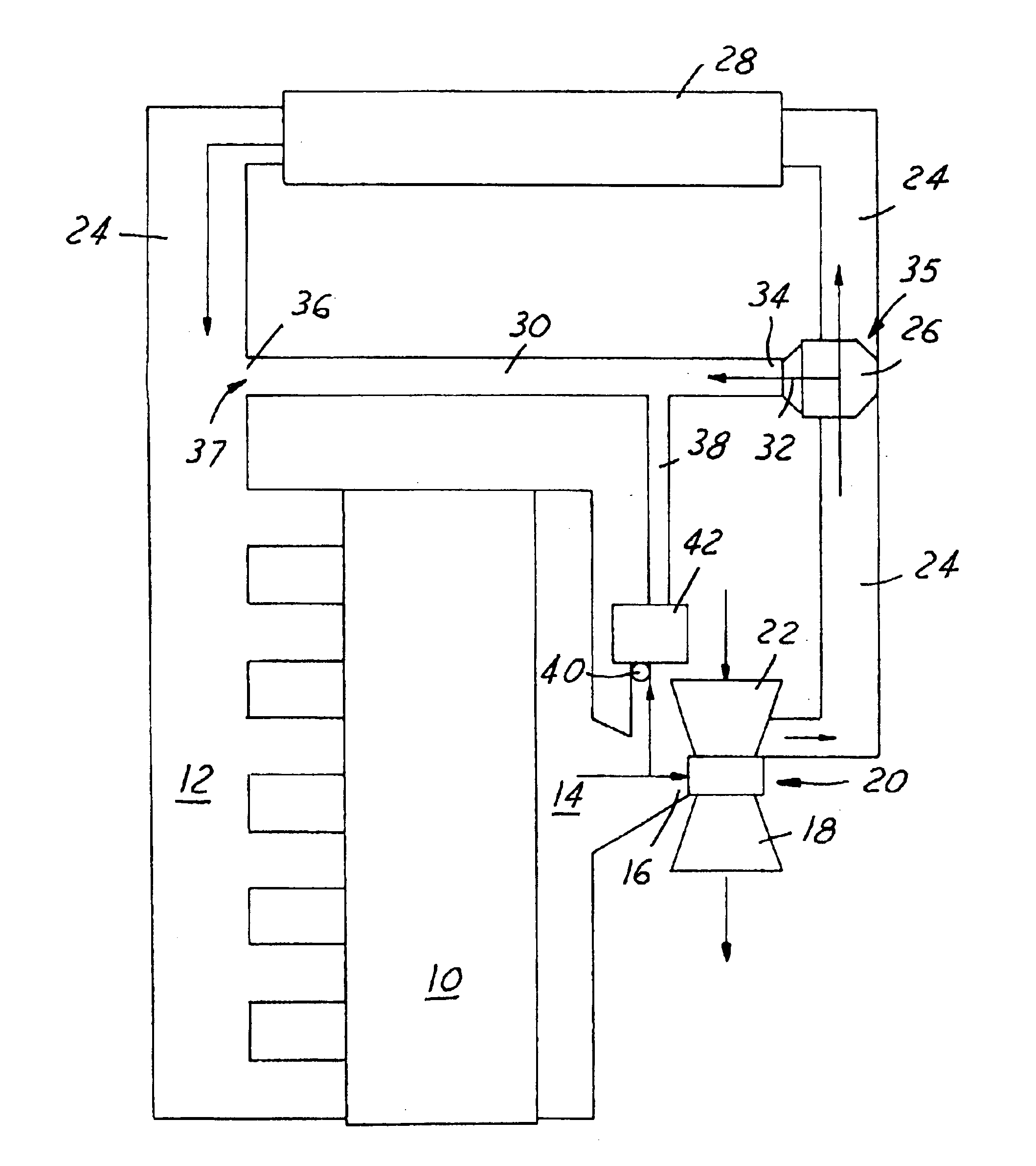 Charged air intake system for an internal combustion engine