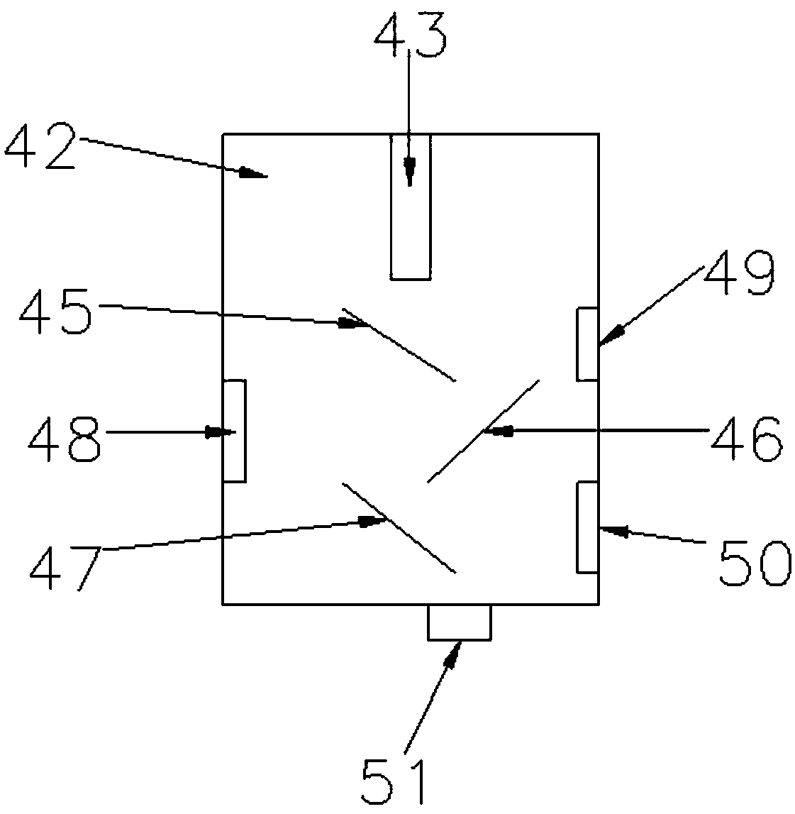 Air bacteria sampling, culture and detection integrated device