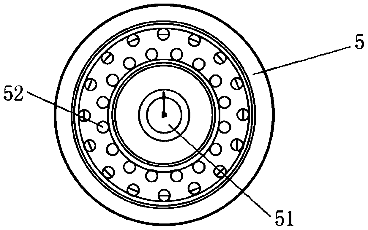 Silicon wafer surface grinding device