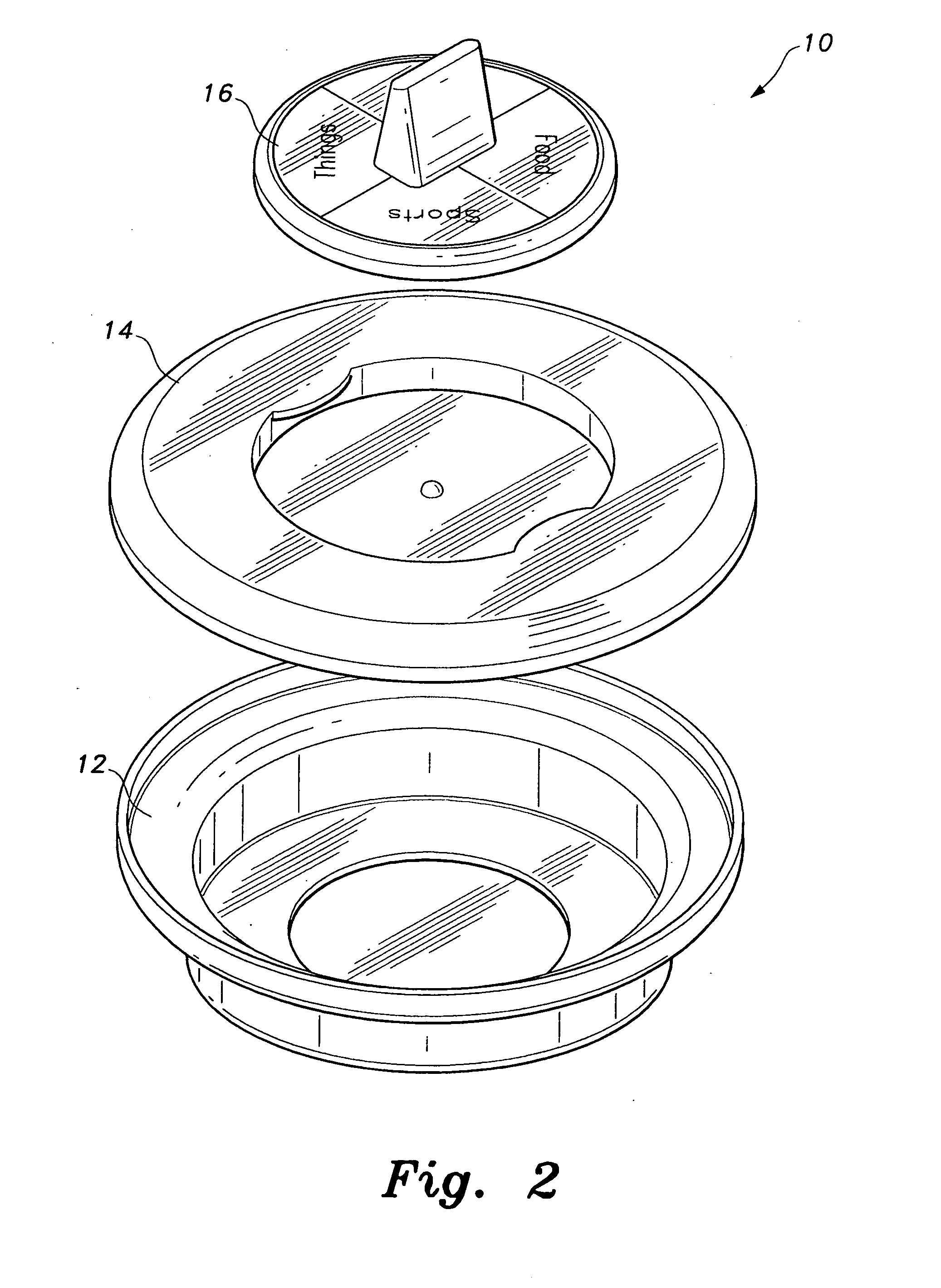 Cup holder game playing apparatus