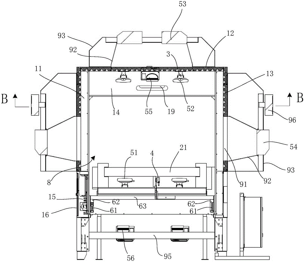 Recognition device for luggage mark information