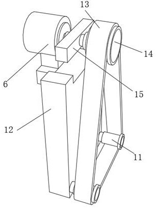 Electric motorcycle part polishing and grinding device