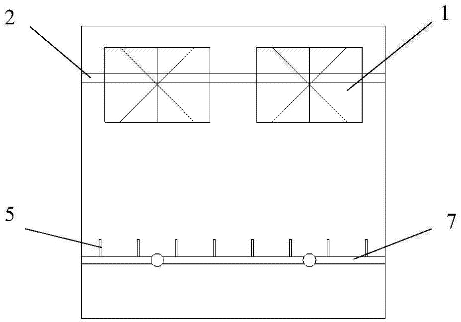 Ammonia-flue gas uniformly mixing device