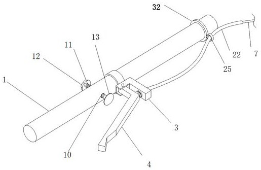 Handheld fruit picker for orchard