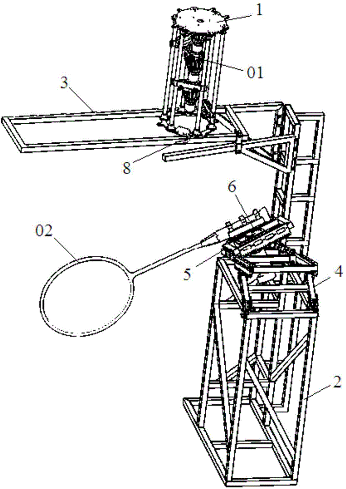 Stack type ball dropping device and ball serving mechanism capable of carrying multiple badmintons