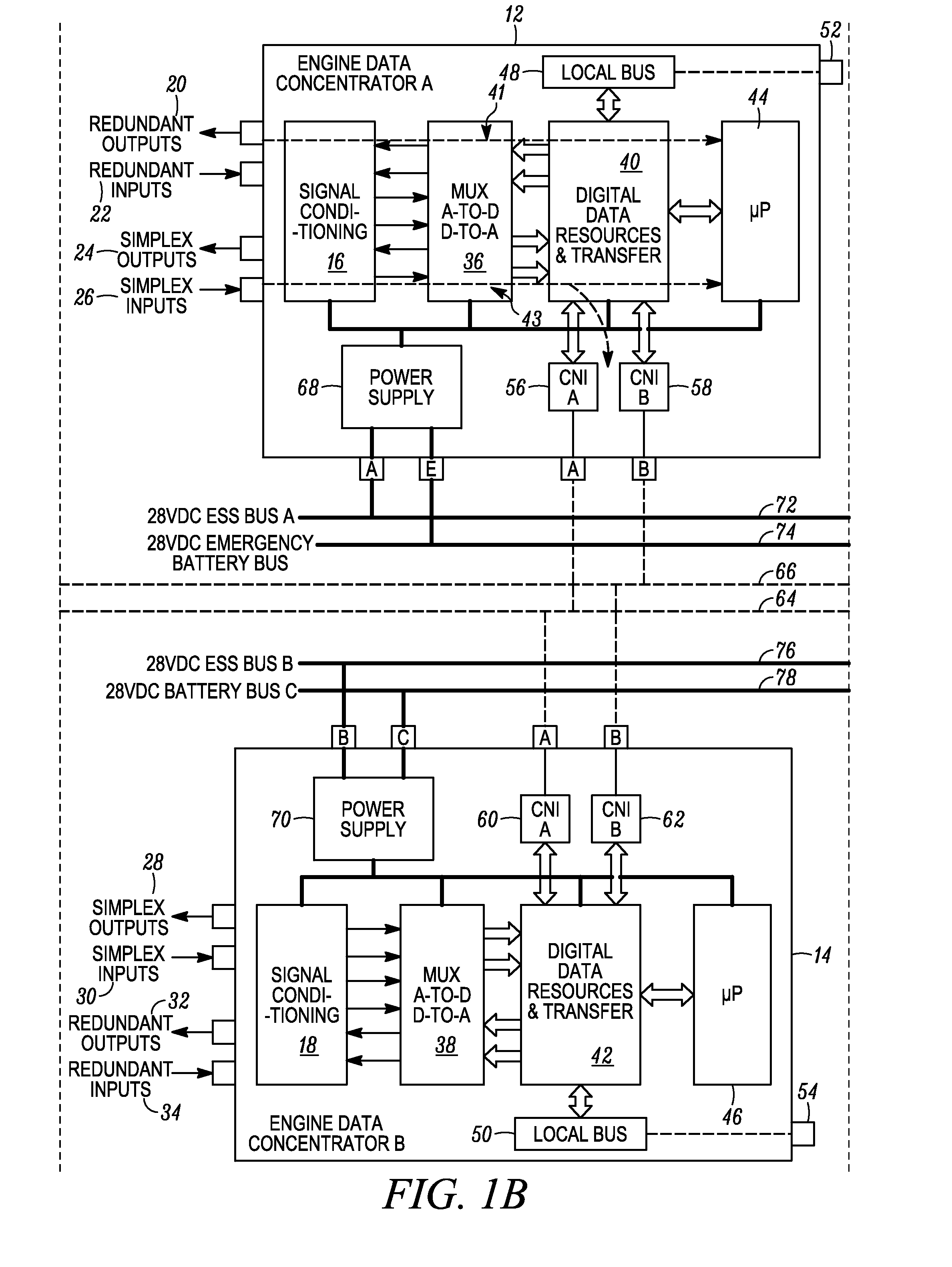 Distributed engine control system