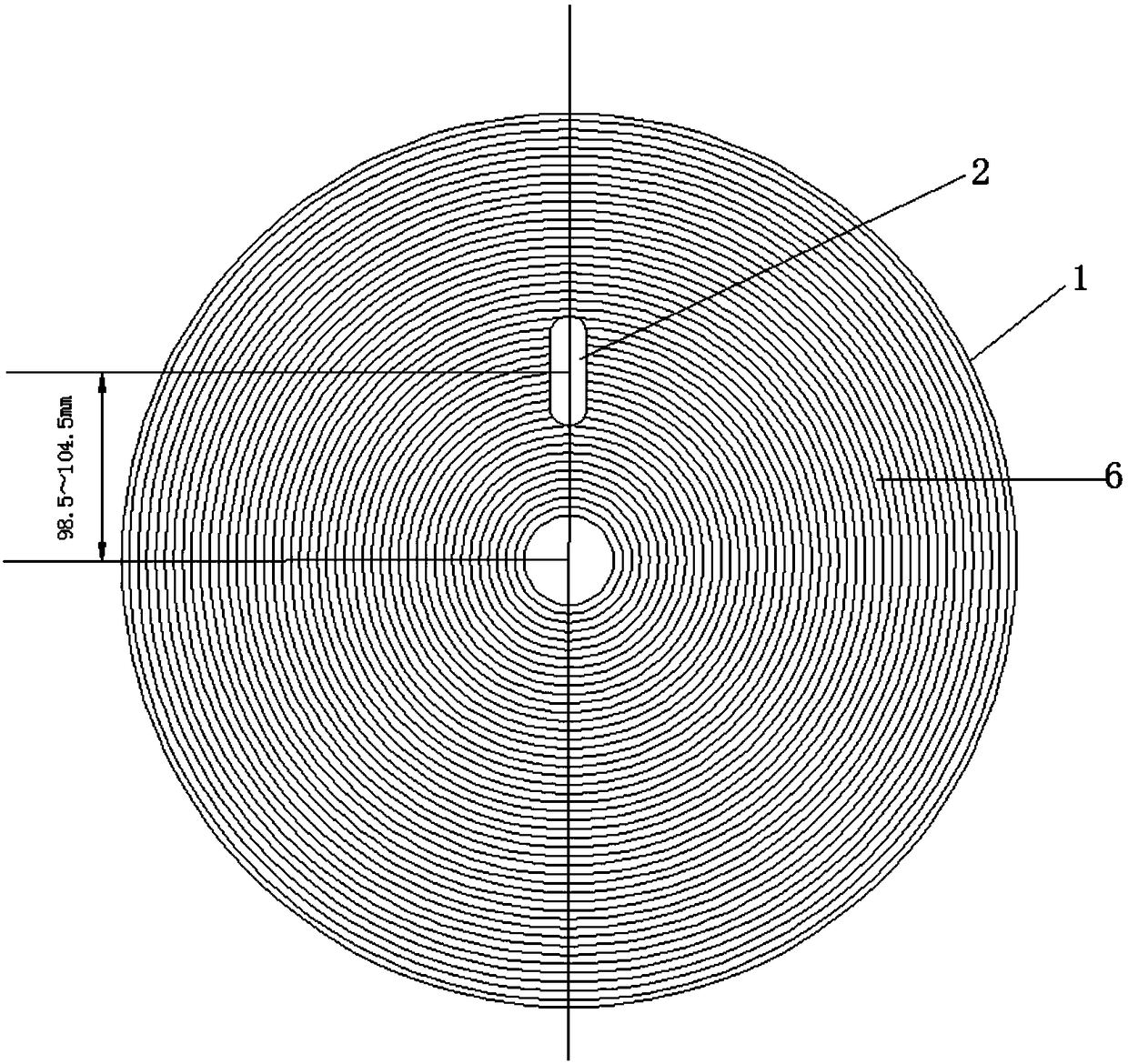 Preparation method of split type window CMP polishing pad and CMP polishing pad