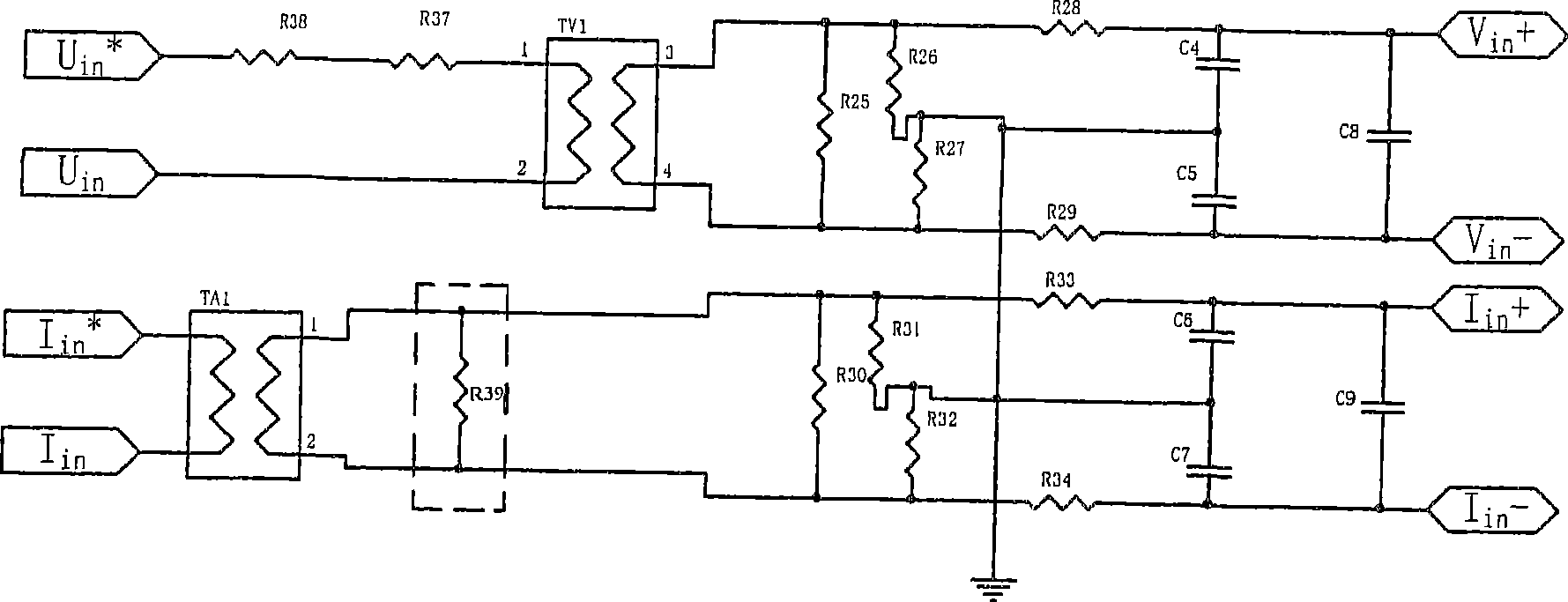 Single-phase multiple-parameter electric power instrument