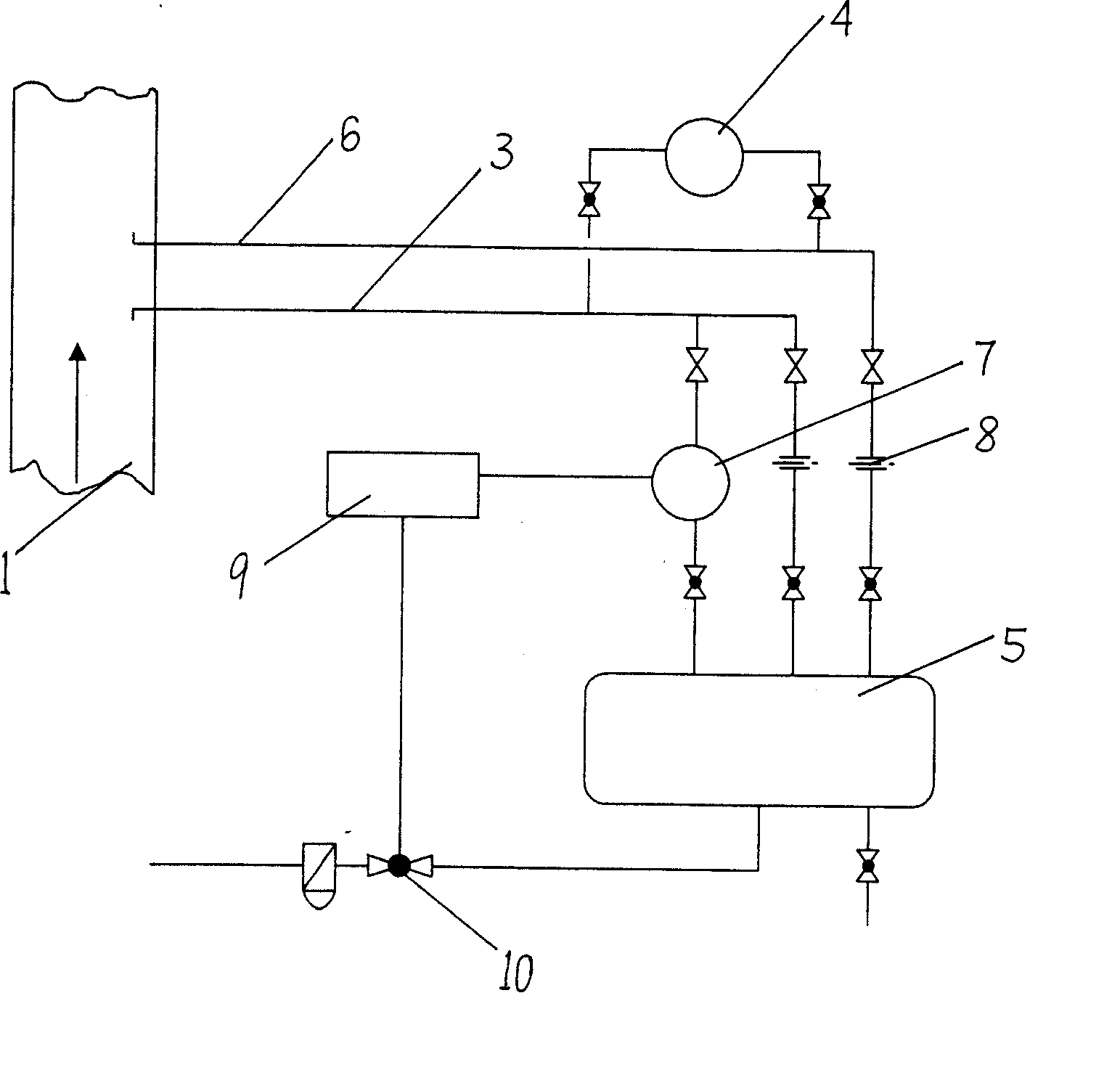 Non-blocking primary air speed measuring device