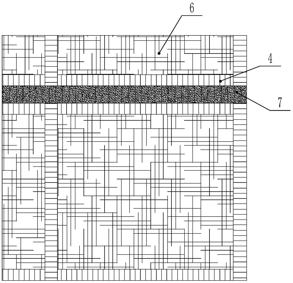Permeable brick paving ground and construction method