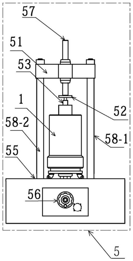 Test system for measuring gas permeability parameters of ultra-low permeability media under multi-field and multi-phase coupling conditions