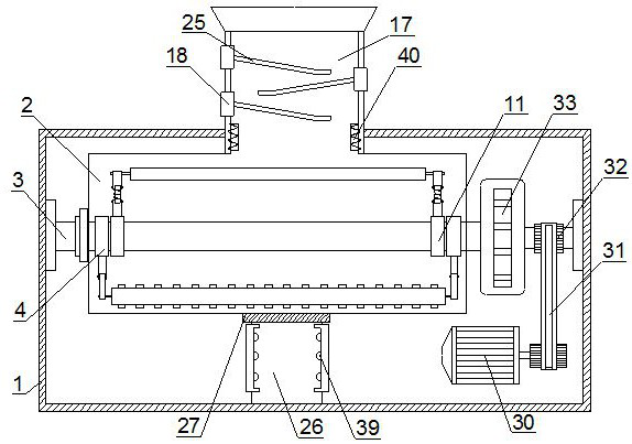 A tea rolling machine capable of automatically controlling rolling pressure