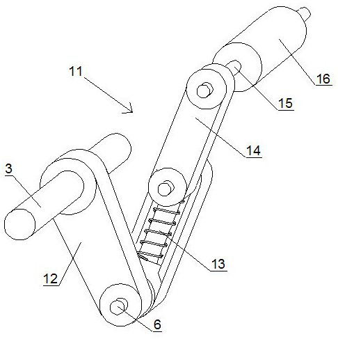 A tea rolling machine capable of automatically controlling rolling pressure