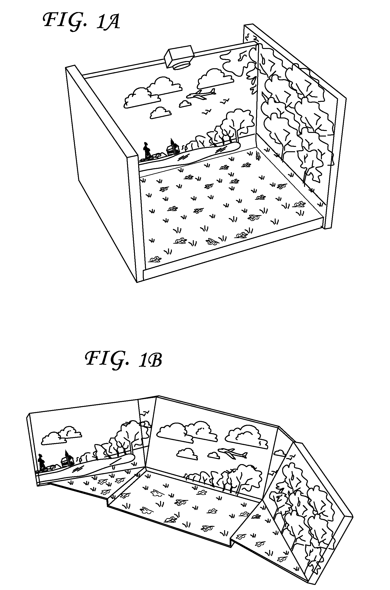 Immersive display system for interacting with three-dimensional content