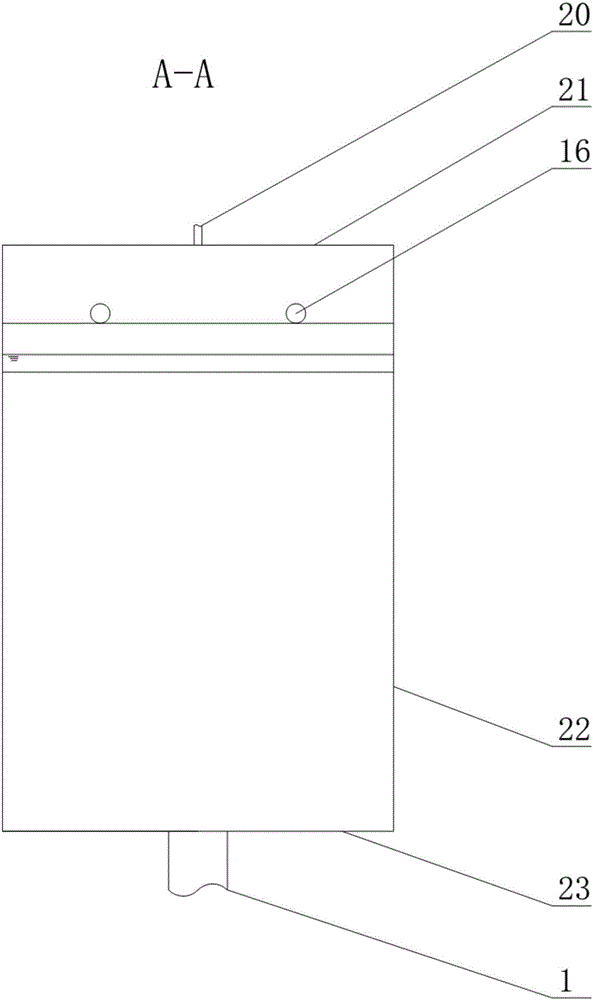 Module combination type microcirculation biological nitrogen removal reactor and method thereof